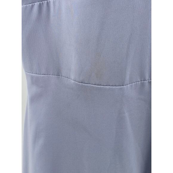 AZAZIE Women's Lilac Sweetheart Neck Short Puff-Sleeve Ruffle-Hem Dress SZ A8 - Picture 6 of 16